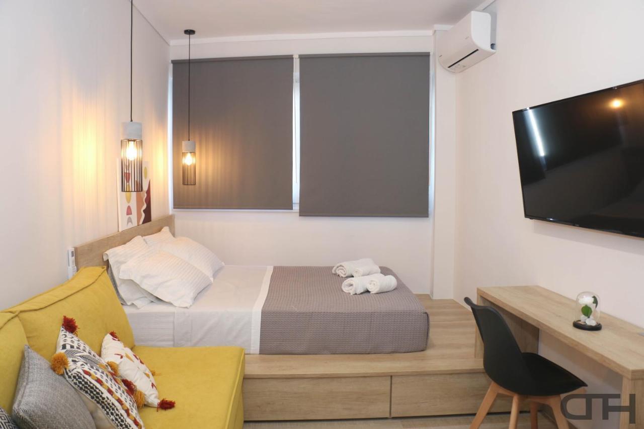 New Deluxe Studio 3 Downtown Thessaloniki - Fully Equiped Exteriör bild