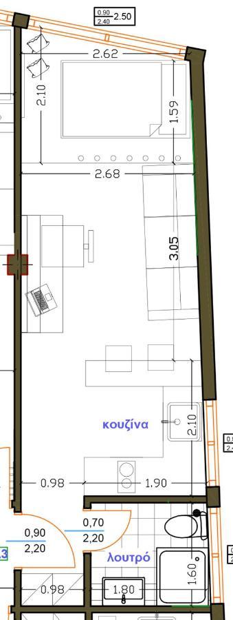 New Deluxe Studio 3 Downtown Thessaloniki - Fully Equiped Exteriör bild