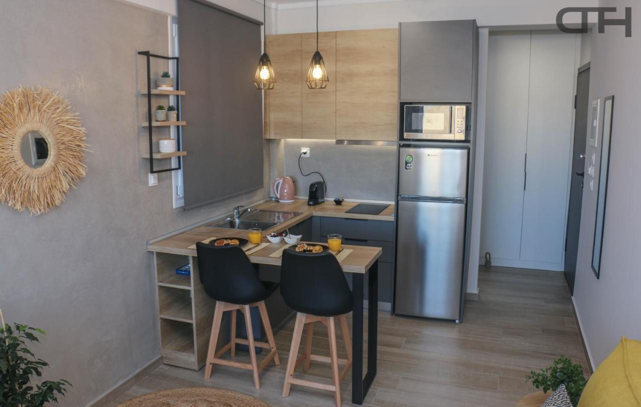 New Deluxe Studio 3 Downtown Thessaloniki - Fully Equiped Exteriör bild