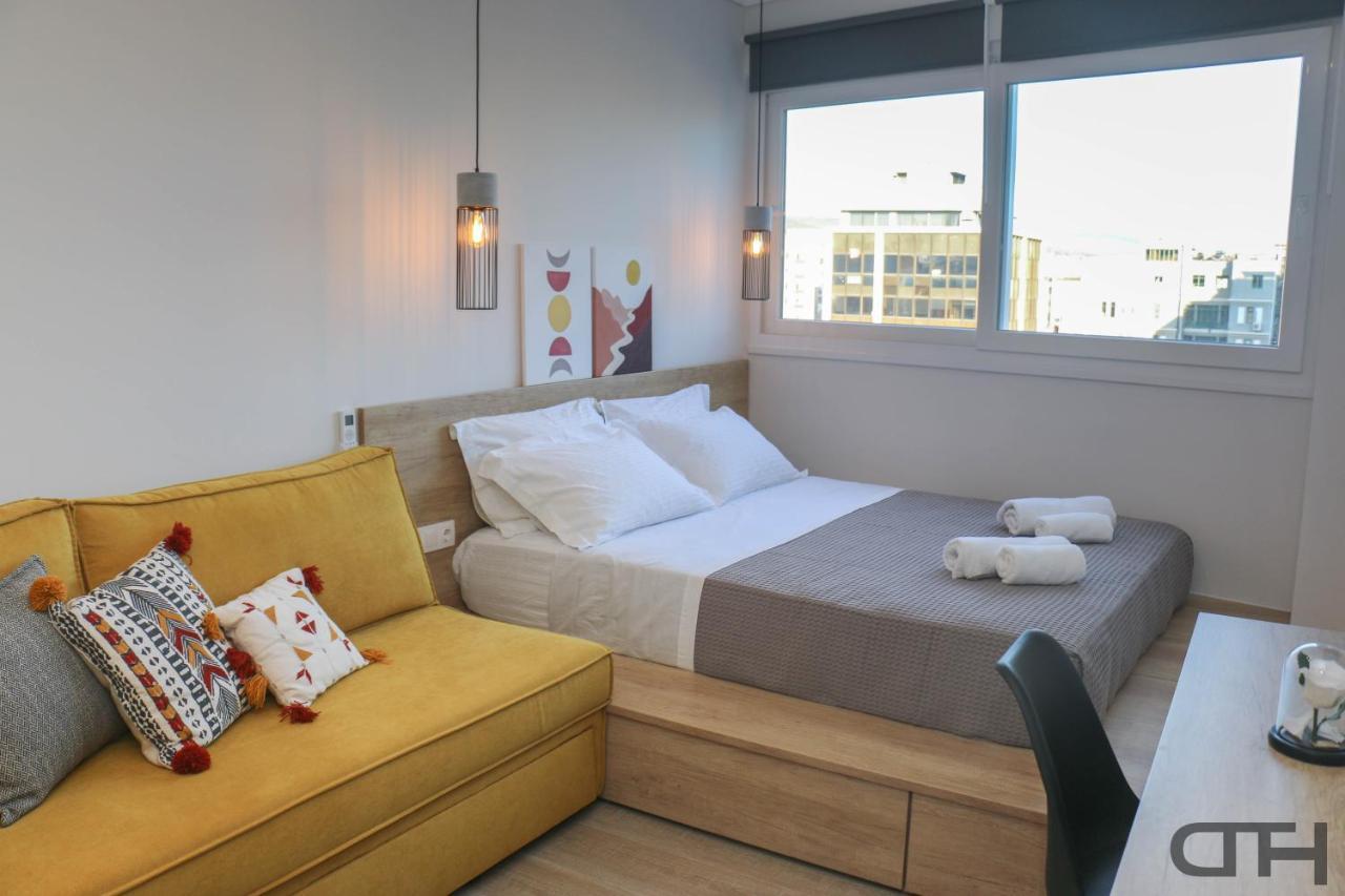 New Deluxe Studio 3 Downtown Thessaloniki - Fully Equiped Exteriör bild